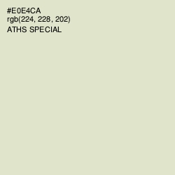 #E0E4CA - Aths Special Color Image